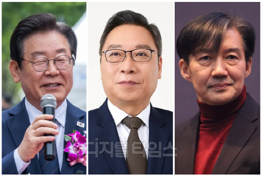 (왼쪽부터) 이재명 더불어민주당 대표, 정연욱 국민의힘 의원, 조국 조국혁신당 대표. <디지털타임스 이슬기 기자, 디지털타임스 DB>